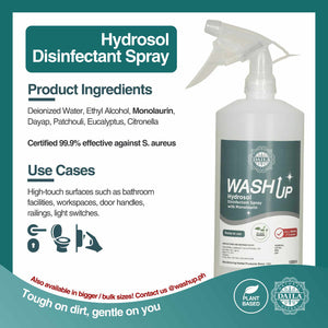 Wash Up Hydrosol Disinfectant Spray 1 liter